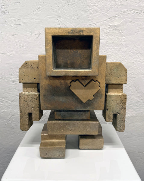 BRUSHED GOLD -  1ft Concrete Lovebot
