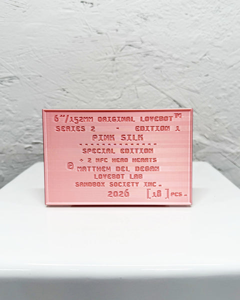 !NEW 6" / 155mm - Valentines Pink Silk SPECIAL EDITION Designer Toy