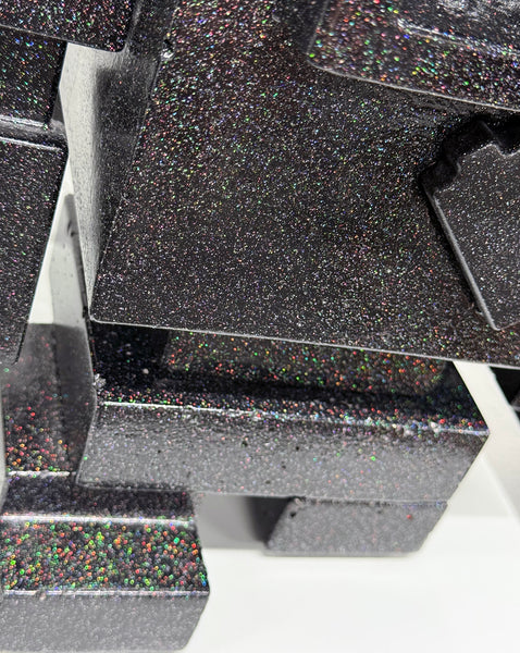 BLACK IRIDESCENT 101 - 1ft Concrete Lovebot