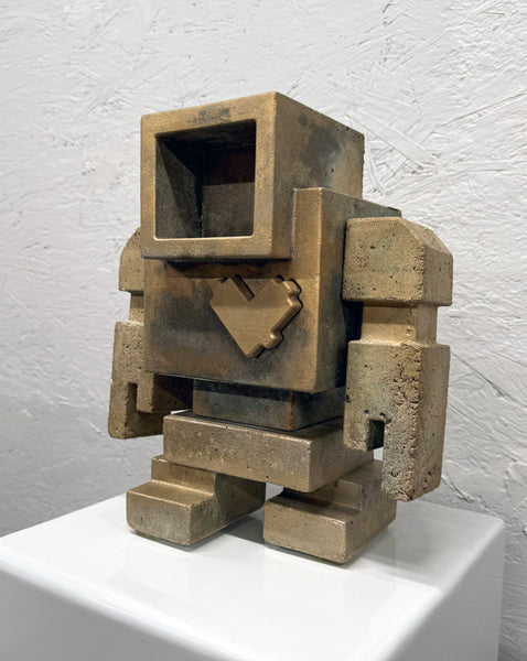 BRUSHED GOLD -  1ft Concrete Lovebot