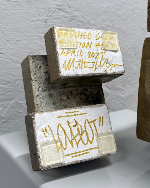 BRUSHED GOLD -  1ft Concrete Lovebot