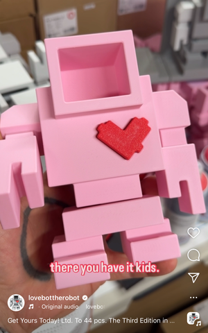 VALENTINES "Sakura Prink" Original Lovebot - 6" / 155mm - 3rd Edition Ltd. to 44 pcs.