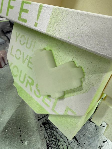 1/1 1’ BABY LOVEBOT PROTO. G.I.D Green.