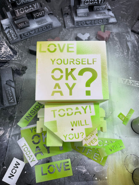 1/1 1’ BABY LOVEBOT PROTO. G.I.D Green.