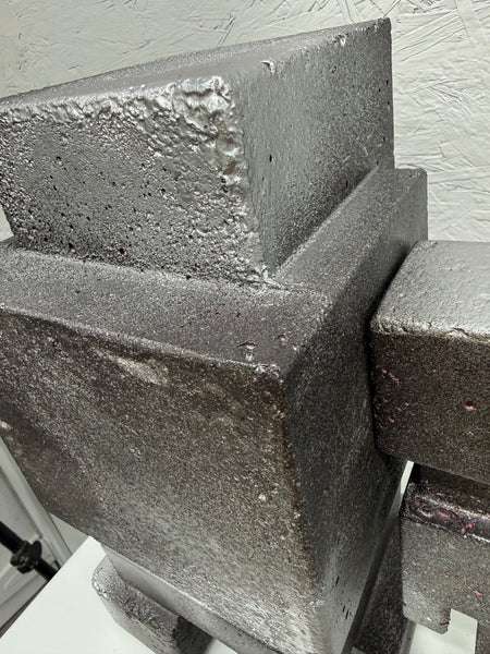 RAFFLE Tickets* - BURNT SILVER - 1ft Concrete Lovebot Sculpture