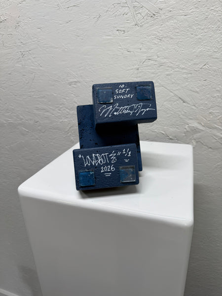 SOFT SUNDAY - 1ft Concrete Lovebot Sculpture