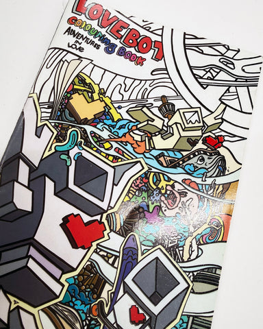 PREORDER! The Lovebot Coloring book! "Adventures in Love"