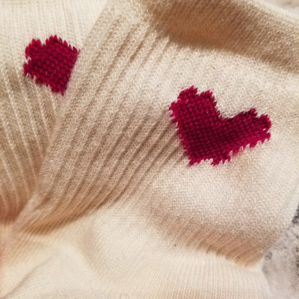 Hero Heart Harajuku Quarter Length Socks