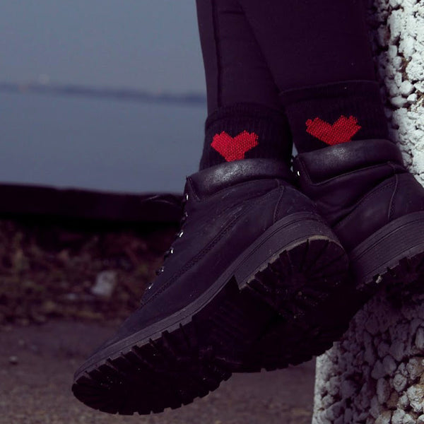 Hero Heart Harajuku Quarter Length Socks