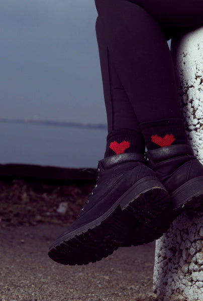 Hero Heart Harajuku Quarter Length Socks