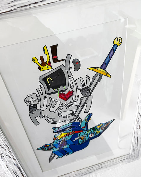 X 2018 "Totem Rebirth" Original Illustration 1/1